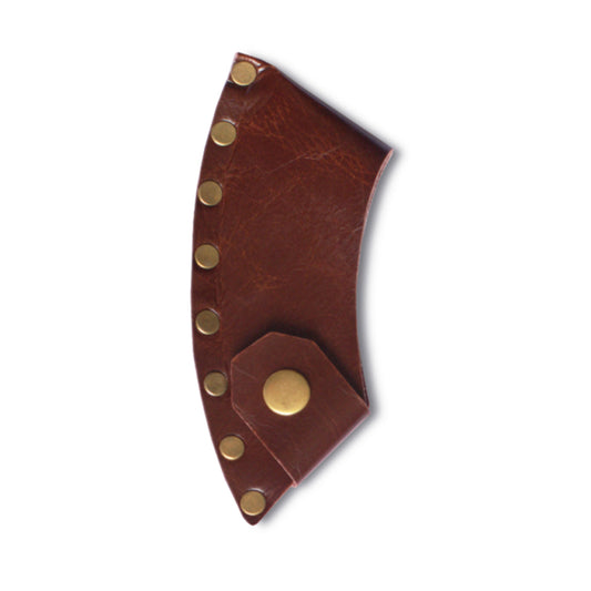 PU Leather Axe Sheath – Universal Fit with Riveted Snap Closure
