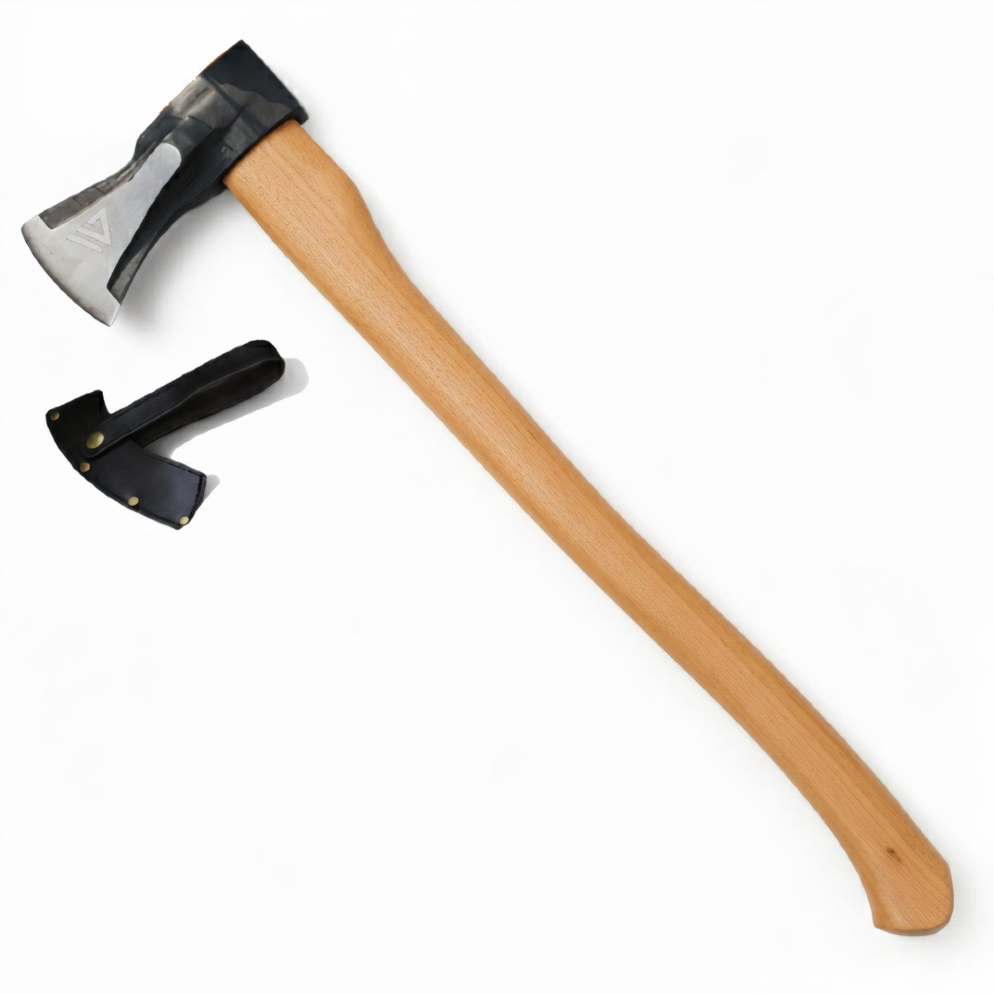 Wilora Splitting Maul 90CM | Heavy-Duty 3KG Carbon Steel Axe for Firewood, Logs, and Outdoor Use