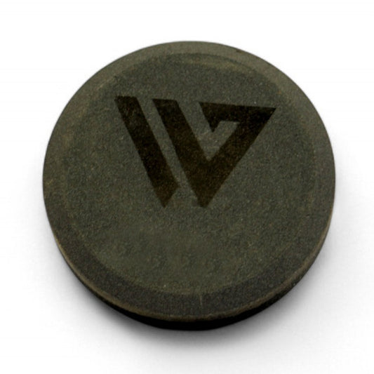 Wilora Sharpening Stone – Round Silicon Carbide Whetstone for Axes & Outdoor Blades