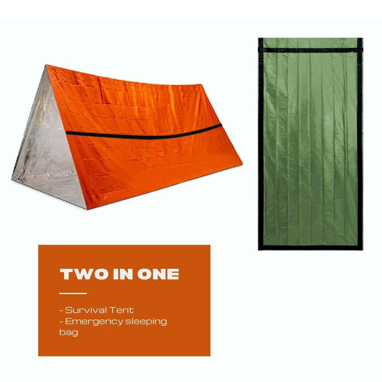 Survival Tent and Sleeping Bag