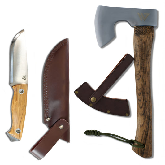 Wilora Forge Set | Axe & Knife Set for the Modern Explorer