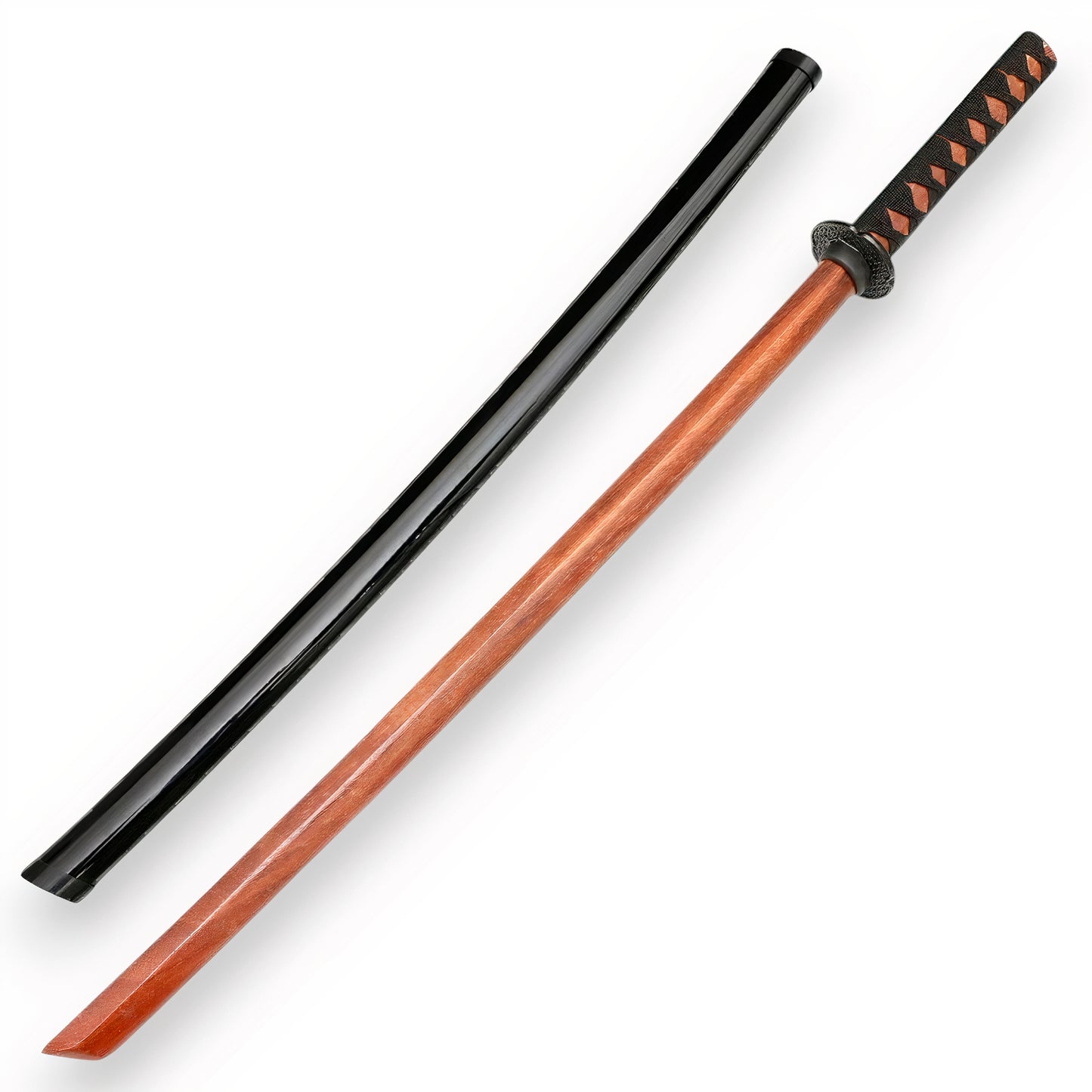 Wilora Natural Wood Bokken Sword | 102 CM Wooden Training Sword with Plastic Scabbard