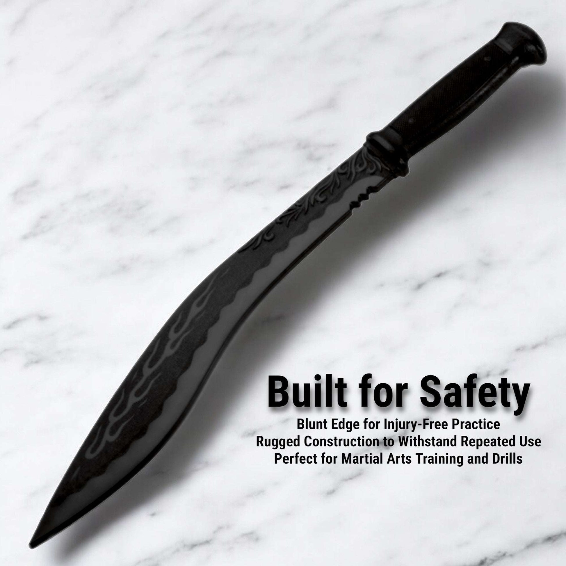 Polypropylene Kukri Training Machete | Durable 63cm Gorkha Sword Replica for Martial Arts Practice