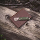 Wilora Wedge – TC4 Titanium EDC Pry Bar - Green Edition