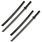 Black Bokken Training Sword 2-Pack with Scabbards
