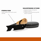 Compact axe and tool combo with bottle opener flint