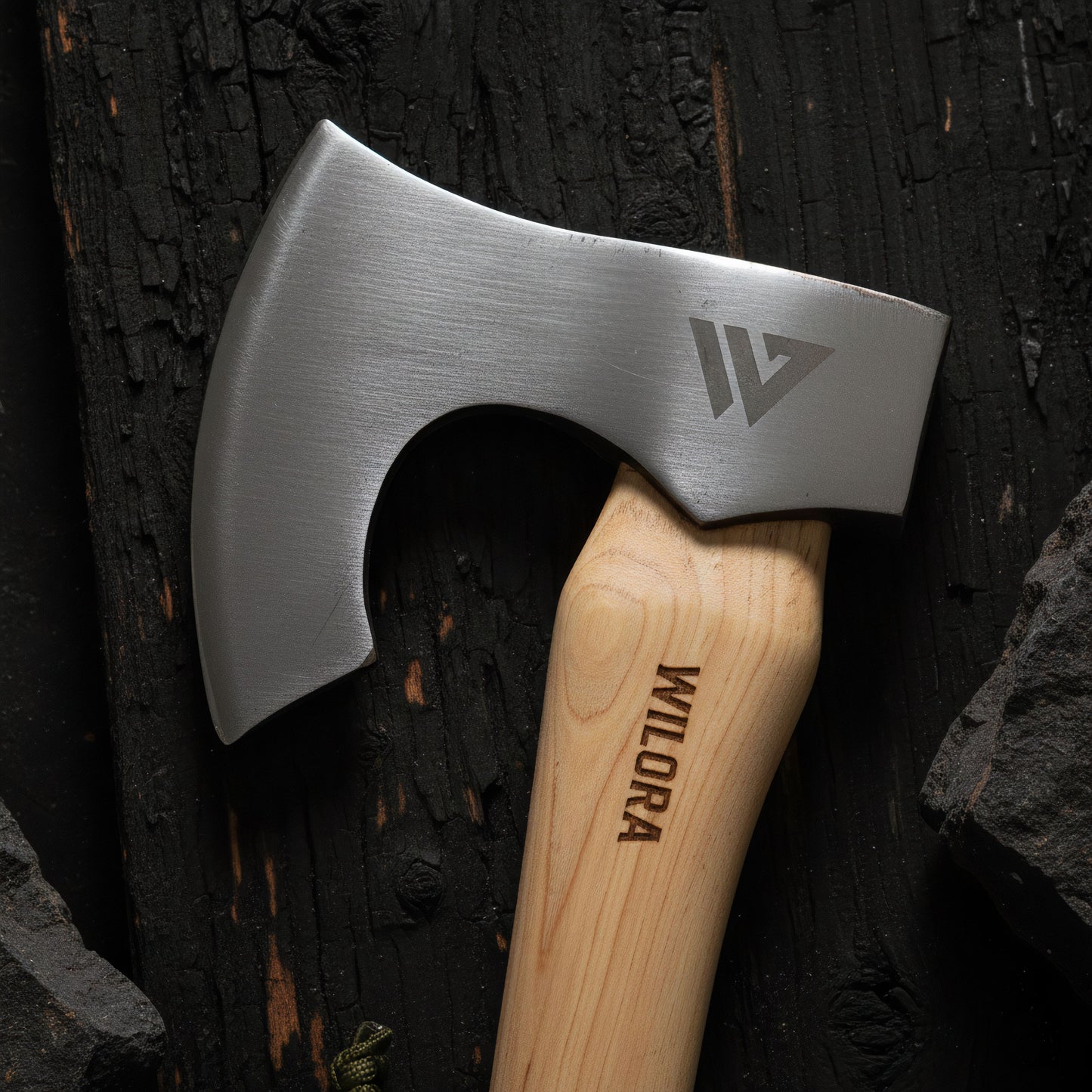 Wilora Viking Axe — High-Carbon Steel, Hickory Handle, PU Sheath