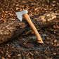 Wilora Bushcraft Axe — High-Carbon Steel, Hickory Handle, PU Sheath