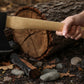 Wilora Hatchet | Ring-Cupped Oak Handle with 45# Steel Blade, PU Sheath, and Lanyard