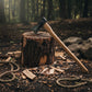 Wilora Splitting Maul 90CM | Heavy-Duty 3KG Carbon Steel Axe for Firewood, Logs, and Outdoor Use