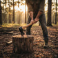 Wilora Splitting Maul 90CM | Heavy-Duty 3KG Carbon Steel Axe for Firewood, Logs, and Outdoor Use