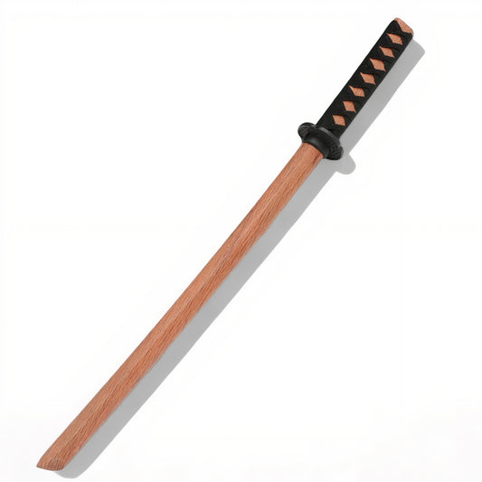 Wakizashi Training Wooden Sword | 80 CM Practice Sword for Martial Arts, Kendo, and Sparring