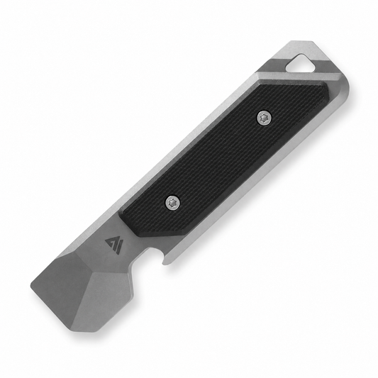 Wilora Wedge – TC4 Titanium EDC Pry Bar - Black Edition