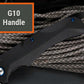 Wilora Manual EDC Folding Knife with D2 Steel Blade, Liner Lock, G10 Handle - Includes Nylon Sheath & Pocket Clip