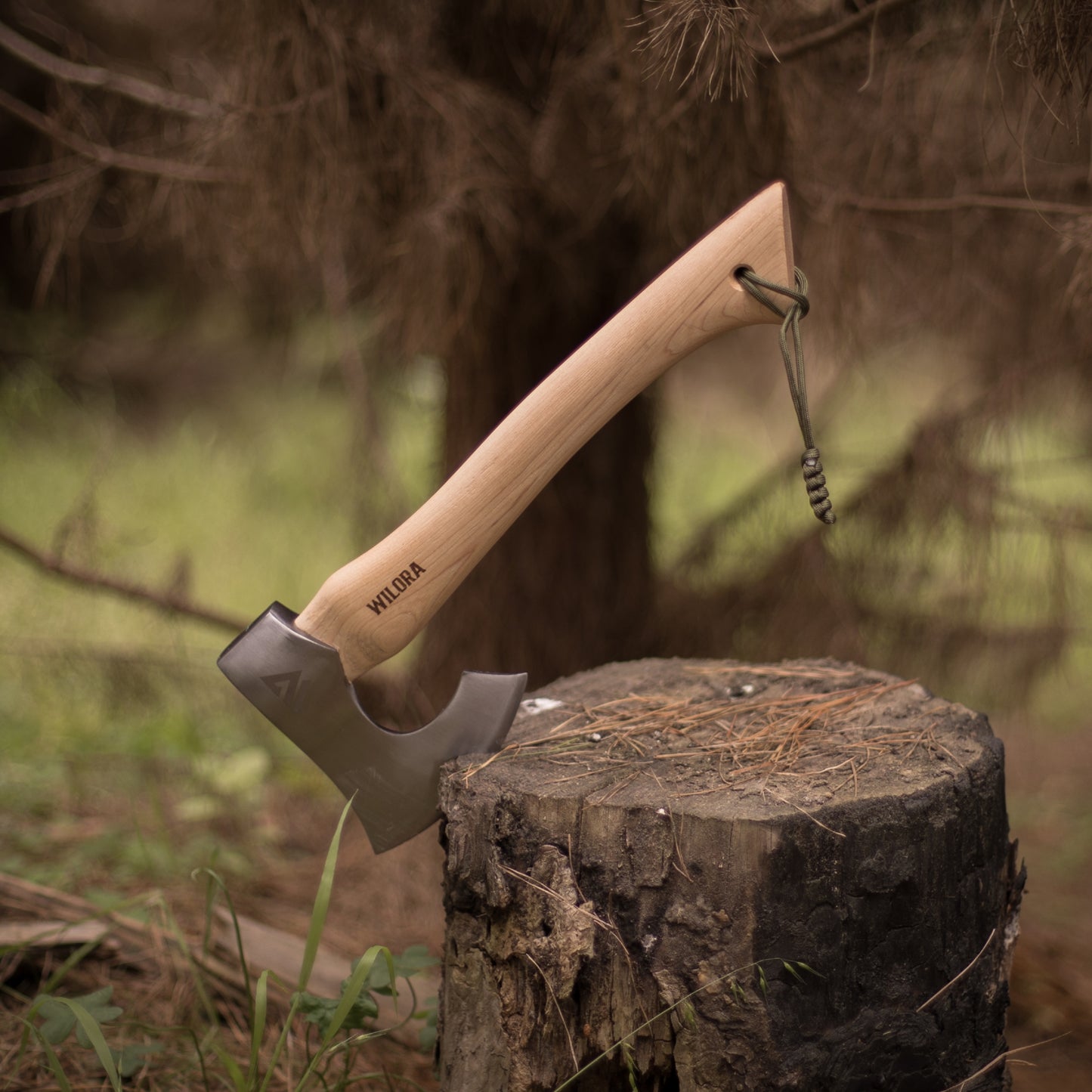 Wilora Viking Axe — High-Carbon Steel, Hickory Handle, PU Sheath