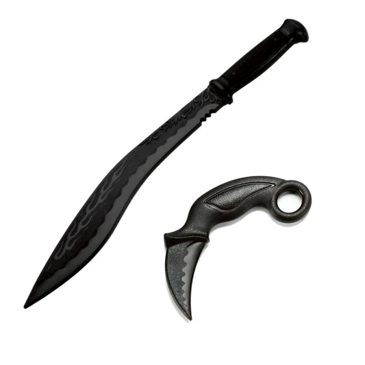 Kukri + Karambit Training Bundle – Polypropylene Practice Set