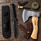 Wilora Compact Kit — Camp Axe, Fixed Blade Knife, Sharpening Stone & Ferro Rod