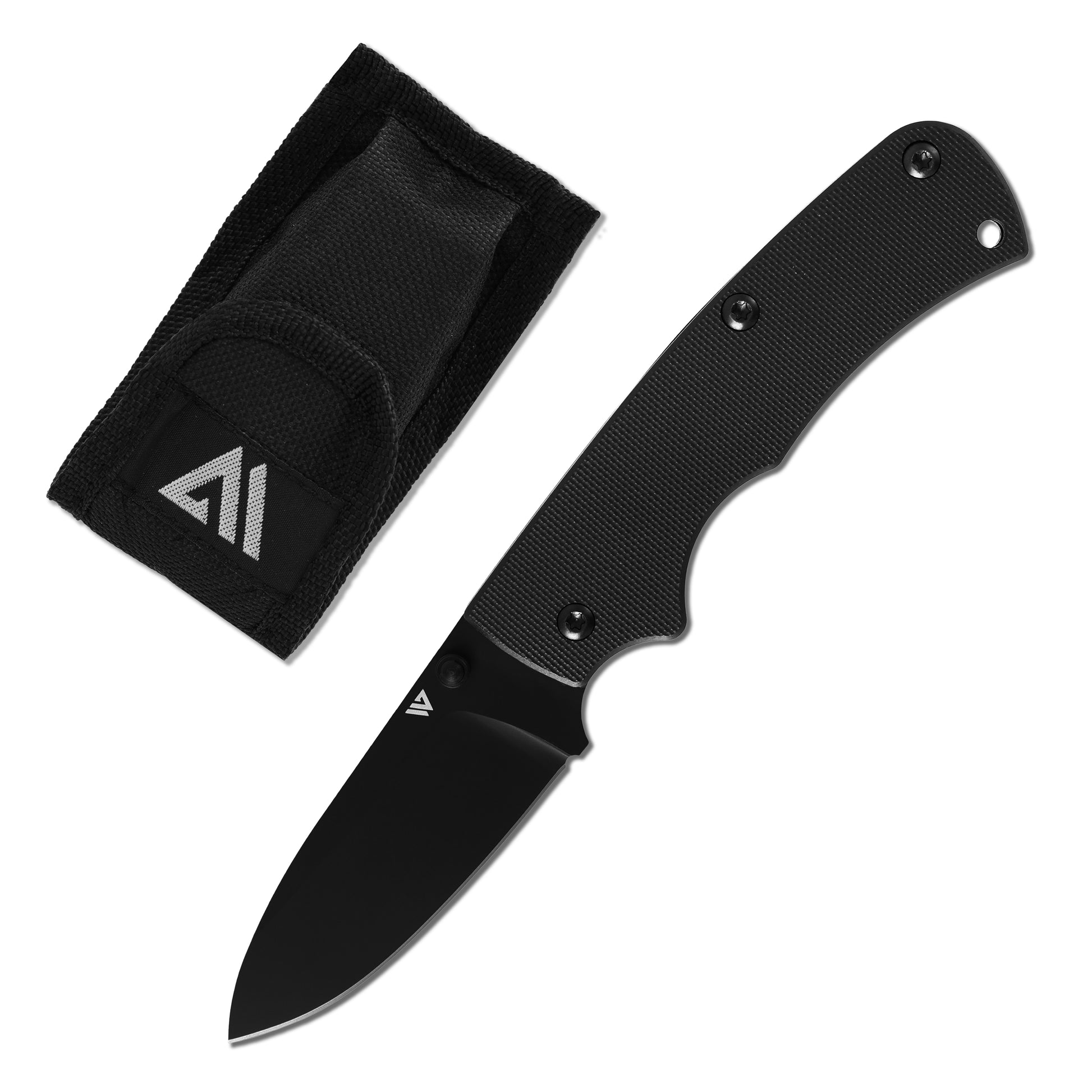 Wilora black D2 folding Slip Joint knife with G10 handle