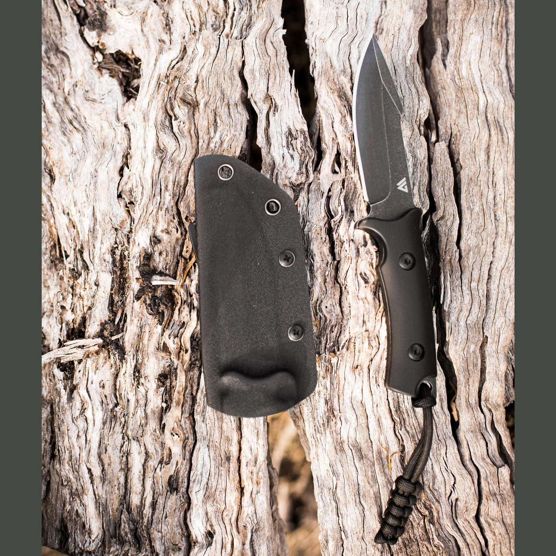 Wilora Full Tang Hunting Knife outdoor camping gear setup
