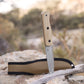 Wilora Heaford field knife with sheath