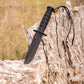 Wilora outdoor hunting knife blade and handle detail outdoors