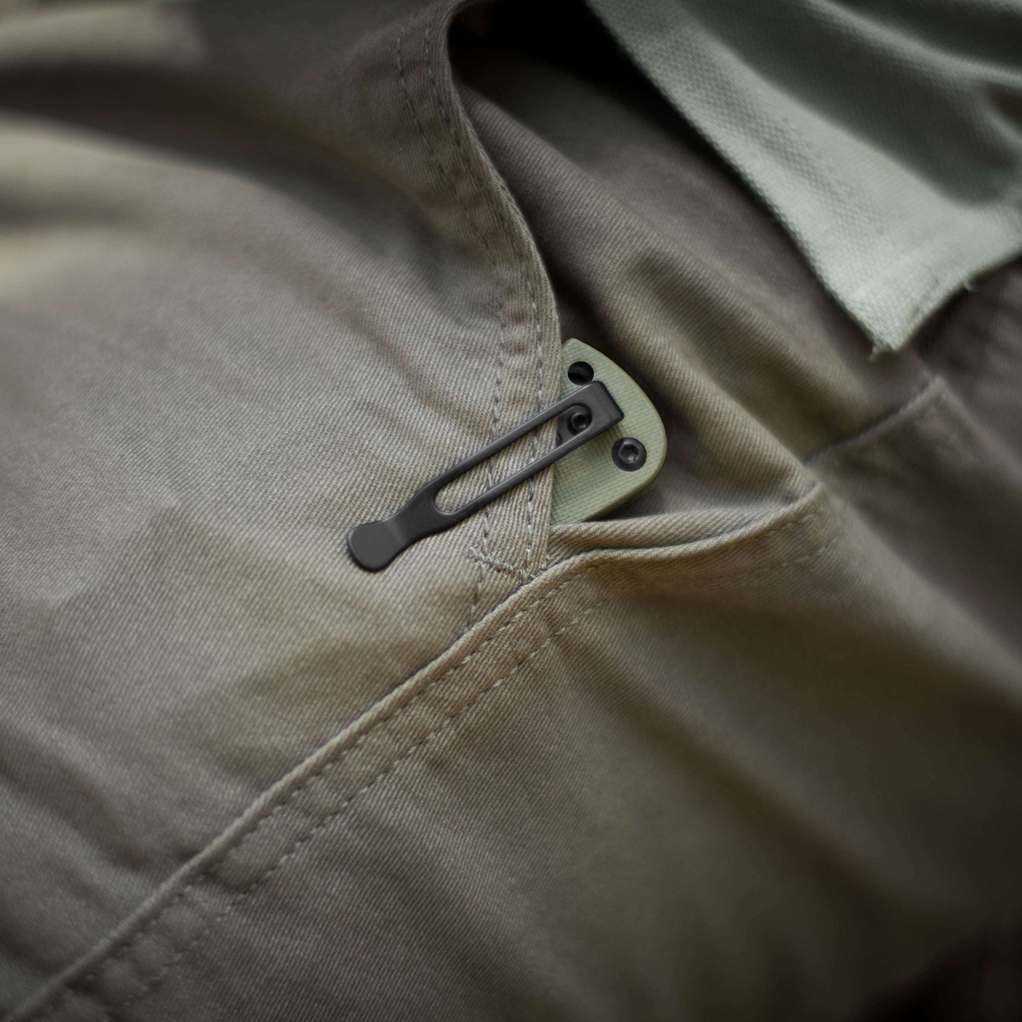 Wilora The Slip Joint folding knife closed for pocket carry